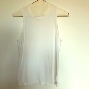 White scalloped shell for layering